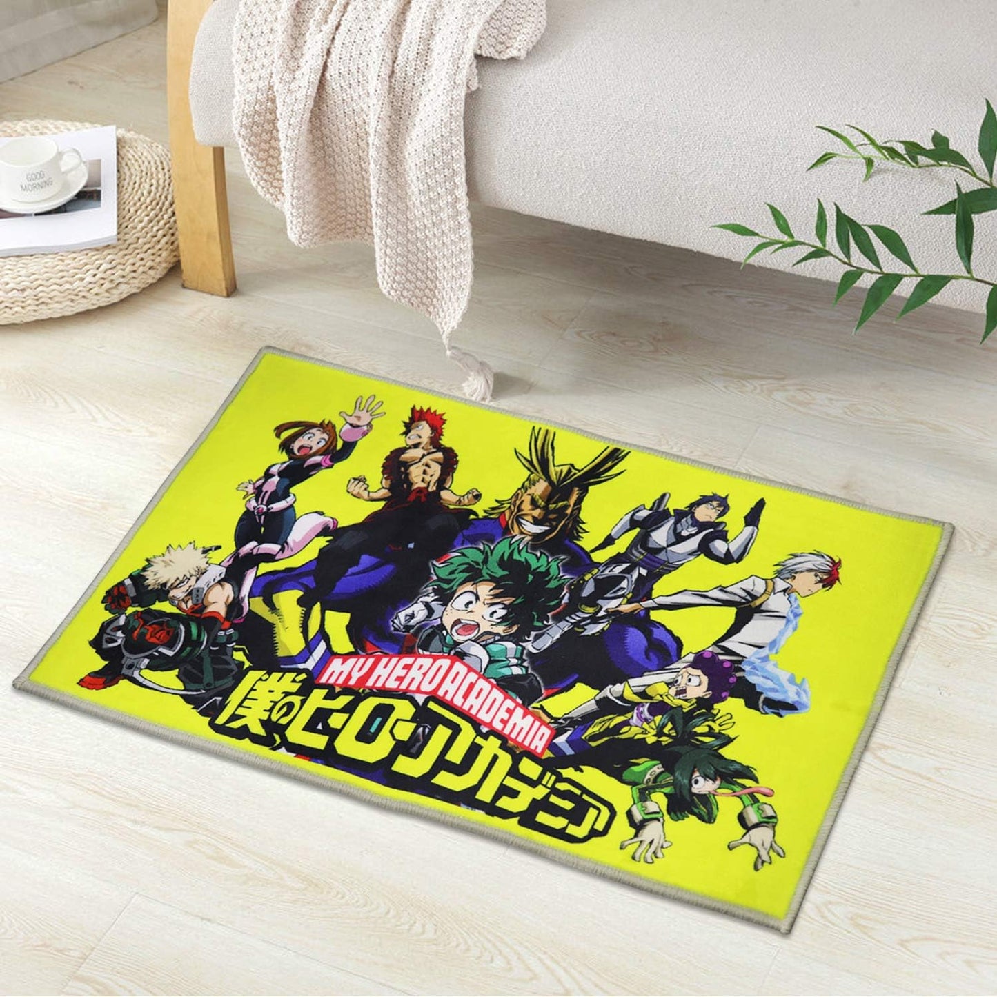 Kids Rug Anime Area Rugs for Boys Living Room Bedroom (20 X 32 Inches)