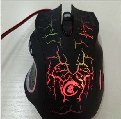 Gaming Accessories 6 Button 3200DPI LED Optical Mouse