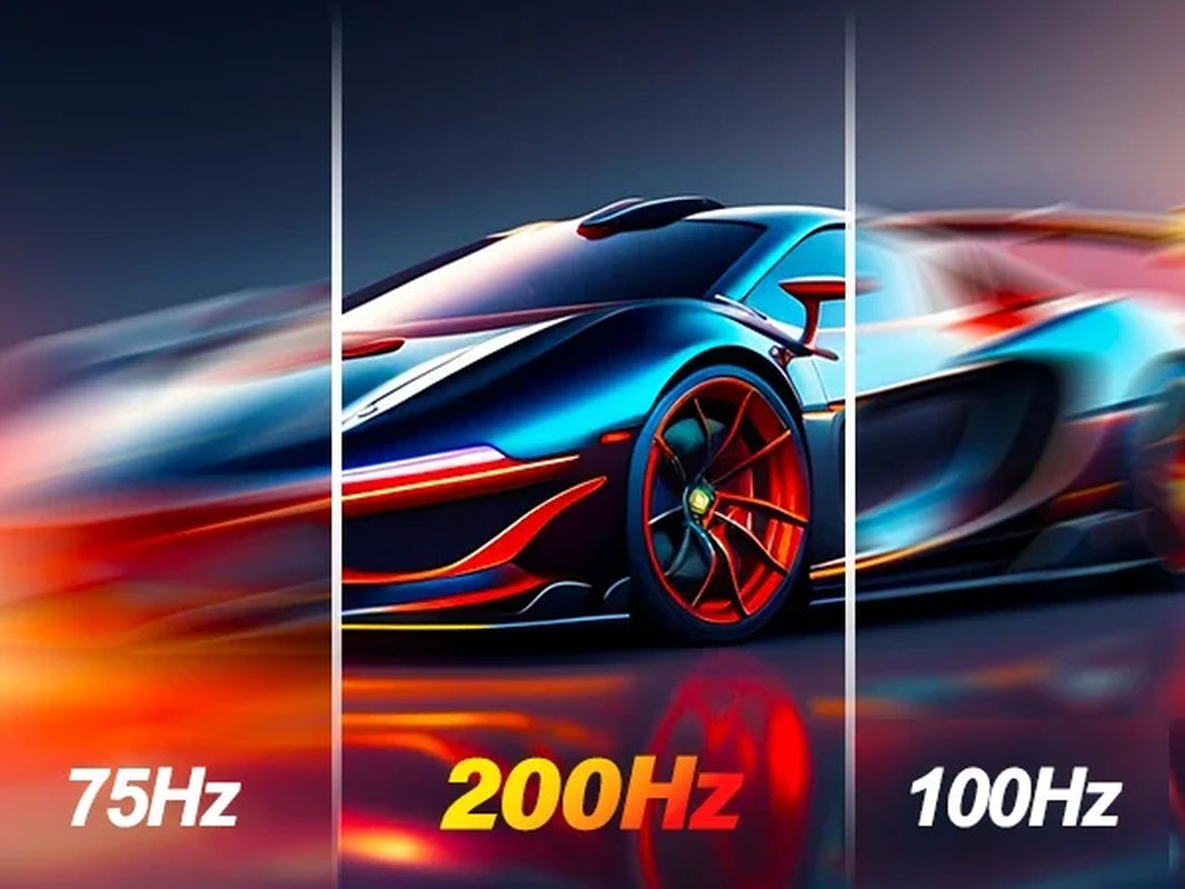 24.5 Inch 200Hz Gaming Monitor FHD 1080P - High Refresh Rate, Versatile for White Computers